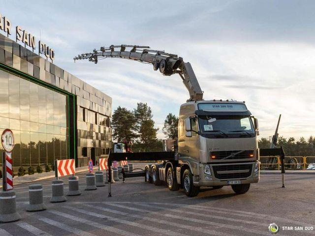 Volvo FH540 8x4 HIAB 477 E-6XS Crane Fly Jib Winch - Caminhão chassi, Caminhão grua: foto 3 Volvo FH540 8x4 HIAB 477 E-6XS Crane Fly Jib Winch - Caminhão chassi, Caminhão grua: foto 3