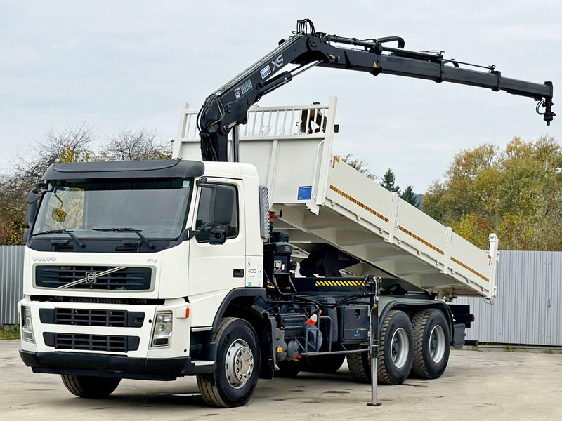 Volvo FM 400 Kipper 6,20m * HIAB 144 B-3 HIDUO* 6x4 - Caminhão basculante, Caminhão grua: foto 3 Volvo FM 400 Kipper 6,20m * HIAB 144 B-3 HIDUO* 6x4 - Caminhão basculante, Caminhão grua: foto 3