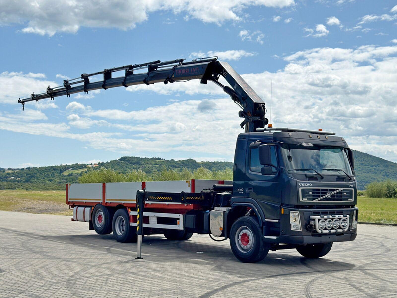 Volvo FM 440 * HIAB 288 E - 8 HIPRO/FUNK * TOPZUSTAND - Camião de caixa aberta/ Plataforma, Caminhão grua: foto 2 Volvo FM 440 * HIAB 288 E - 8 HIPRO/FUNK * TOPZUSTAND - Camião de caixa aberta/ Plataforma, Caminhão grua: foto 2