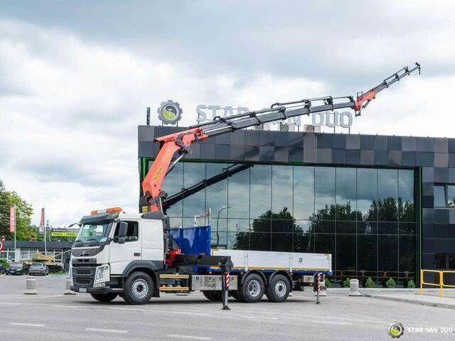 Volvo FM 460 6x2 PALFINGER PK 42002 FLY JIB Crane Eu - Camião de caixa aberta/ Plataforma, Caminhão grua: foto 1 Volvo FM 460 6x2 PALFINGER PK 42002 FLY JIB Crane Eu - Camião de caixa aberta/ Plataforma, Caminhão grua: foto 1