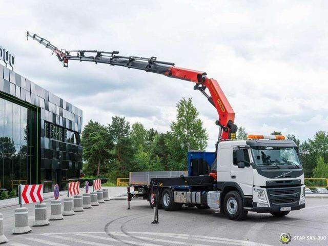 Volvo FM 460 6x2 PALFINGER PK 42002 FLY JIB Crane Eu - Camião de caixa aberta/ Plataforma, Caminhão grua: foto 3 Volvo FM 460 6x2 PALFINGER PK 42002 FLY JIB Crane Eu - Camião de caixa aberta/ Plataforma, Caminhão grua: foto 3