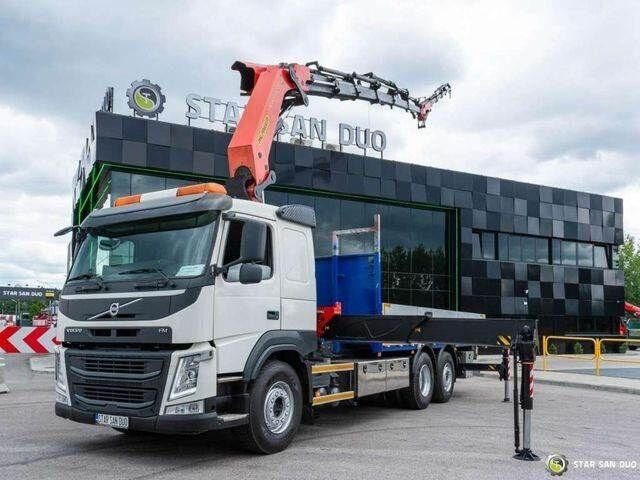 Volvo FM 460 6x2 PALFINGER PK 42002 FLY JIB Crane Eu - Camião de caixa aberta/ Plataforma, Caminhão grua: foto 5 Volvo FM 460 6x2 PALFINGER PK 42002 FLY JIB Crane Eu - Camião de caixa aberta/ Plataforma, Caminhão grua: foto 5