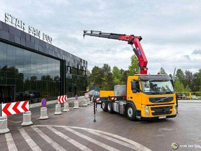 Volvo FM 460 6x4x4 HMF 3220 Crane HDS - Camião de caixa aberta/ Plataforma, Caminhão grua: foto 5 Volvo FM 460 6x4x4 HMF 3220 Crane HDS - Camião de caixa aberta/ Plataforma, Caminhão grua: foto 5