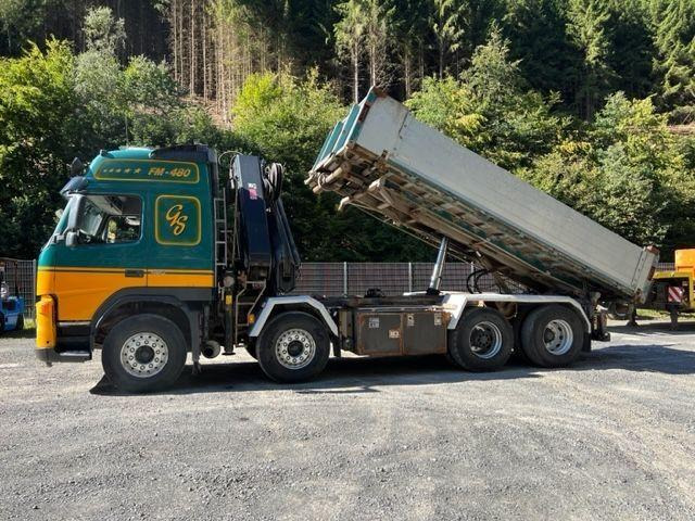 Volvo FM 480 + HIAB X-HIPRO 262 EP-5 - Caminhão basculante, Caminhão grua: foto 2 Volvo FM 480 + HIAB X-HIPRO 262 EP-5 - Caminhão basculante, Caminhão grua: foto 2