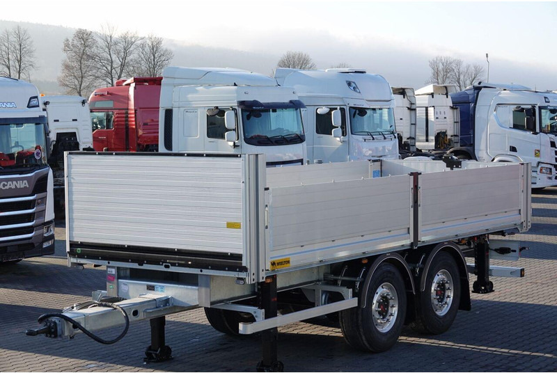 Wielton PRZYCZEPA BURTOWA / DO BUDOWLANKI / NOWA / DOSTĘPNA OD RĘKI / WA - Reboque plataforma/ Caixa aberta: foto 1 Wielton PRZYCZEPA BURTOWA / DO BUDOWLANKI / NOWA / DOSTĘPNA OD RĘKI / WA - Reboque plataforma/ Caixa aberta: foto 1