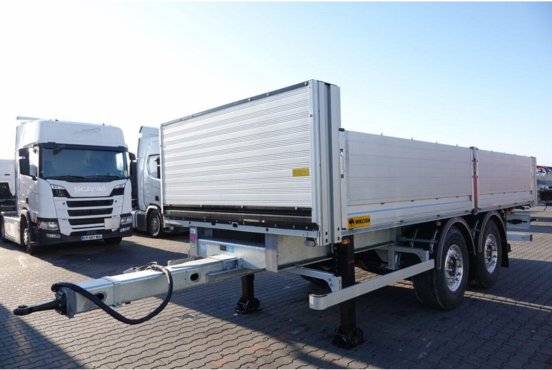 Wielton PRZYCZEPA BURTOWA / DO BUDOWLANKI / NOWA / DOSTĘPNA OD RĘKI / WA - Reboque plataforma/ Caixa aberta: foto 3 Wielton PRZYCZEPA BURTOWA / DO BUDOWLANKI / NOWA / DOSTĘPNA OD RĘKI / WA - Reboque plataforma/ Caixa aberta: foto 3