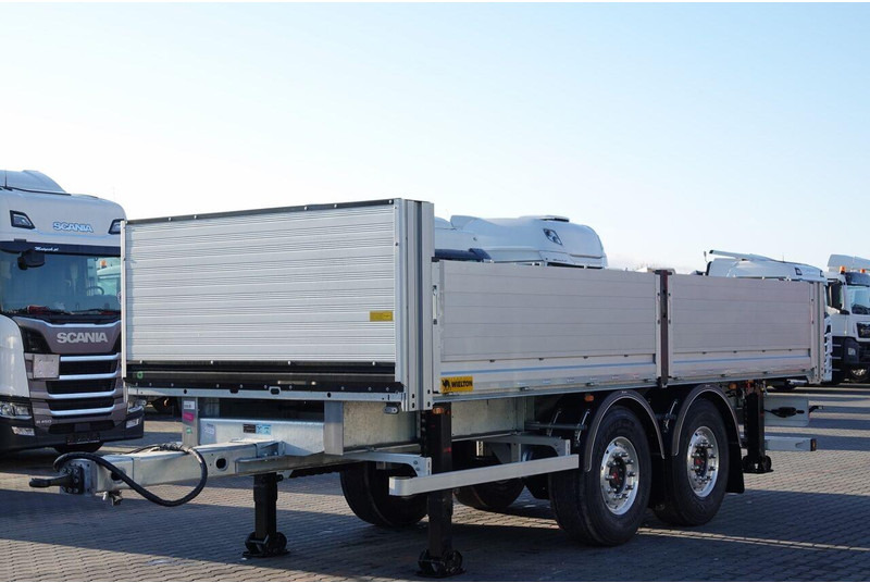 Wielton PRZYCZEPA BURTOWA / DO BUDOWLANKI / NOWA / DOSTĘPNA OD RĘKI / WA - Reboque plataforma/ Caixa aberta: foto 2 Wielton PRZYCZEPA BURTOWA / DO BUDOWLANKI / NOWA / DOSTĘPNA OD RĘKI / WA - Reboque plataforma/ Caixa aberta: foto 2