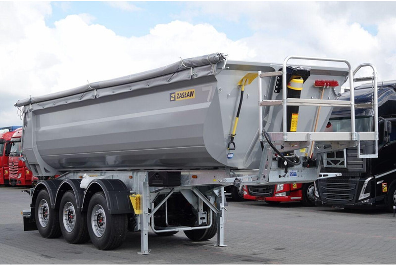 Zaslaw WYWROTKA 26 m3 / FABRYCZNIE NOWA / STALOWA / RYNNA WANNA HP / OŚ - Semireboque basculante: foto 1 Zaslaw WYWROTKA 26 m3 / FABRYCZNIE NOWA / STALOWA / RYNNA WANNA HP / OŚ - Semireboque basculante: foto 1