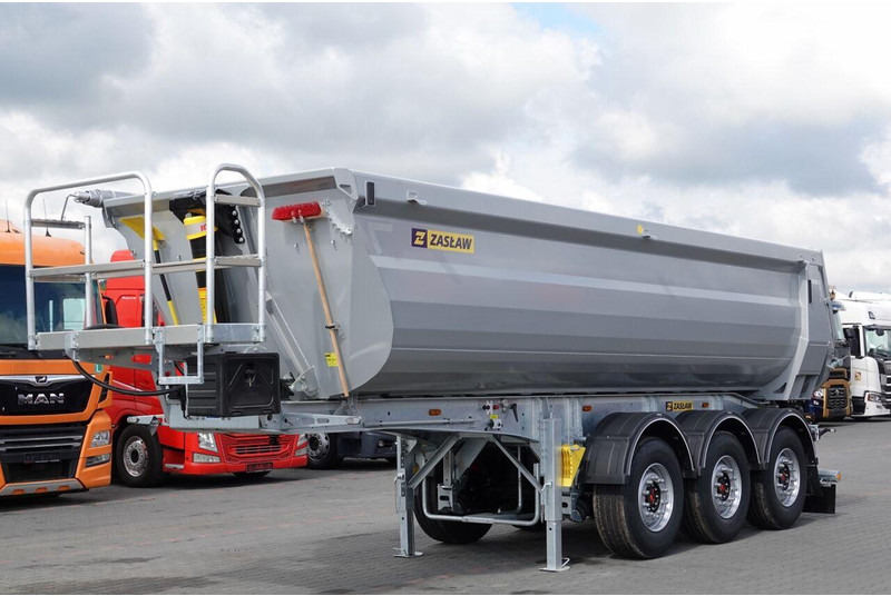Zaslaw WYWROTKA 26 m3 / FABRYCZNIE NOWA / STALOWA / RYNNA WANNA HP / OŚ - Semireboque basculante: foto 3 Zaslaw WYWROTKA 26 m3 / FABRYCZNIE NOWA / STALOWA / RYNNA WANNA HP / OŚ - Semireboque basculante: foto 3