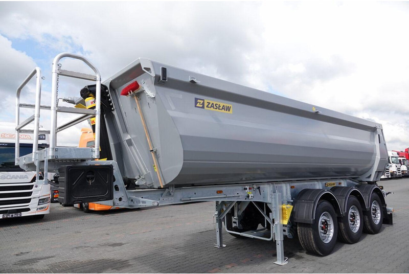 Zaslaw WYWROTKA 26 m3 / FABRYCZNIE NOWA / STALOWA / RYNNA WANNA HP / OŚ - Semireboque basculante: foto 4 Zaslaw WYWROTKA 26 m3 / FABRYCZNIE NOWA / STALOWA / RYNNA WANNA HP / OŚ - Semireboque basculante: foto 4