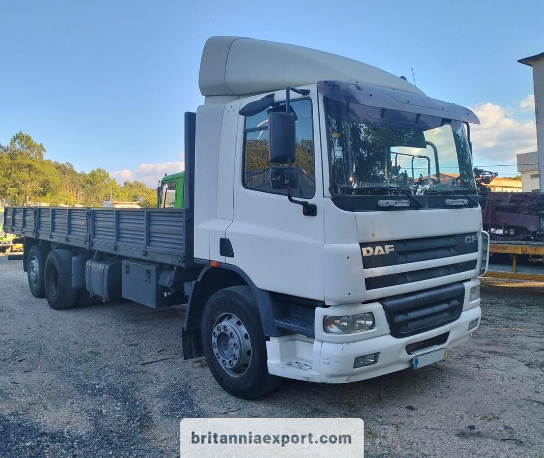DAF CF75 310 | ZF Automatic Gearbox | Euro 3 | 6x2 26 Ton | - Camião de caixa aberta/ Plataforma: foto 1 DAF CF75 310 | ZF Automatic Gearbox | Euro 3 | 6x2 26 Ton | - Camião de caixa aberta/ Plataforma: foto 1
