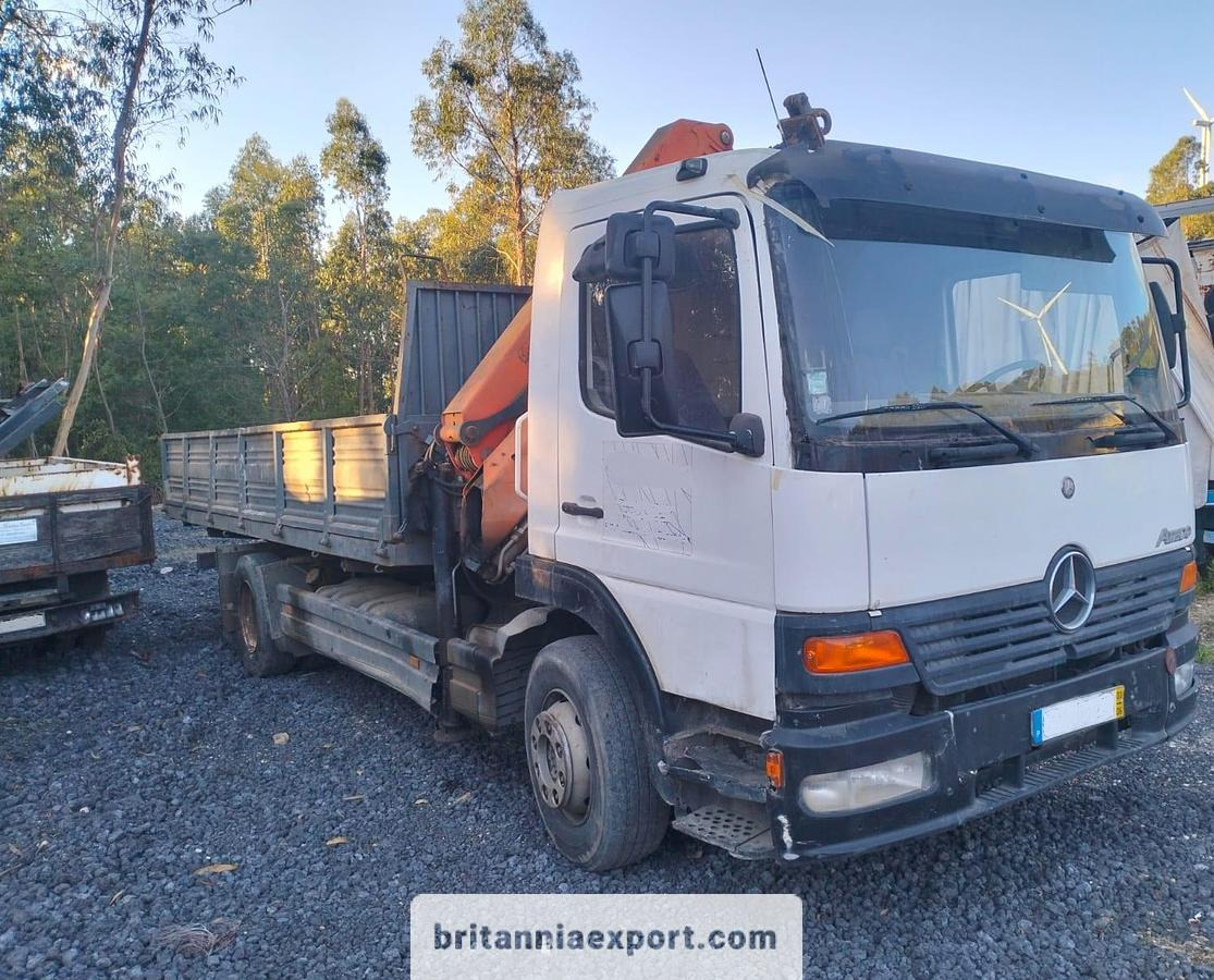 MERCEDES-BENZ Atego 1528 | 15 Ton | with Palfinger PK7501 5.7 Ton Crane - Caminhão basculante: foto 1 MERCEDES-BENZ Atego 1528 | 15 Ton | with Palfinger PK7501 5.7 Ton Crane - Caminhão basculante: foto 1