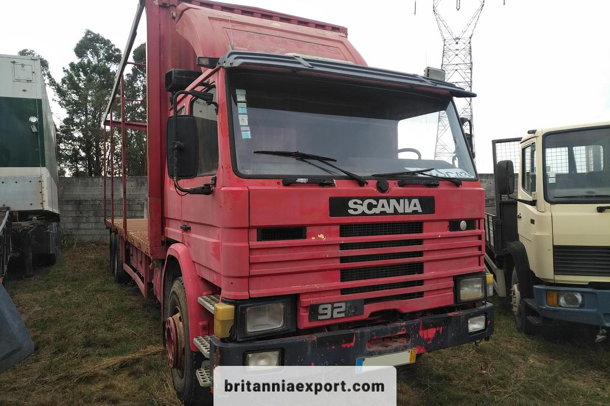 SCANIA P 92H | 6x2 10 tyres | On springs | 26 ton - Caminhão com lona: foto 2 SCANIA P 92H | 6x2 10 tyres | On springs | 26 ton - Caminhão com lona: foto 2