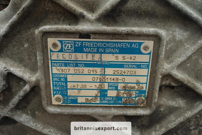 ZF Ecolite S5-42 Manual Gearbox – 5-Speed | Fits Nissan Atleon Trucks - Caixa de câmbio: foto 3 ZF Ecolite S5-42 Manual Gearbox – 5-Speed | Fits Nissan Atleon Trucks - Caixa de câmbio: foto 3