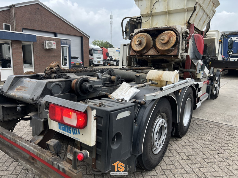 Caminhão com sistema de cabo, Caminhão grua DAF FAN CF KRAN - PERS - VUILNIS - MULDE WAGEN - TOP. TRUCK: foto 8