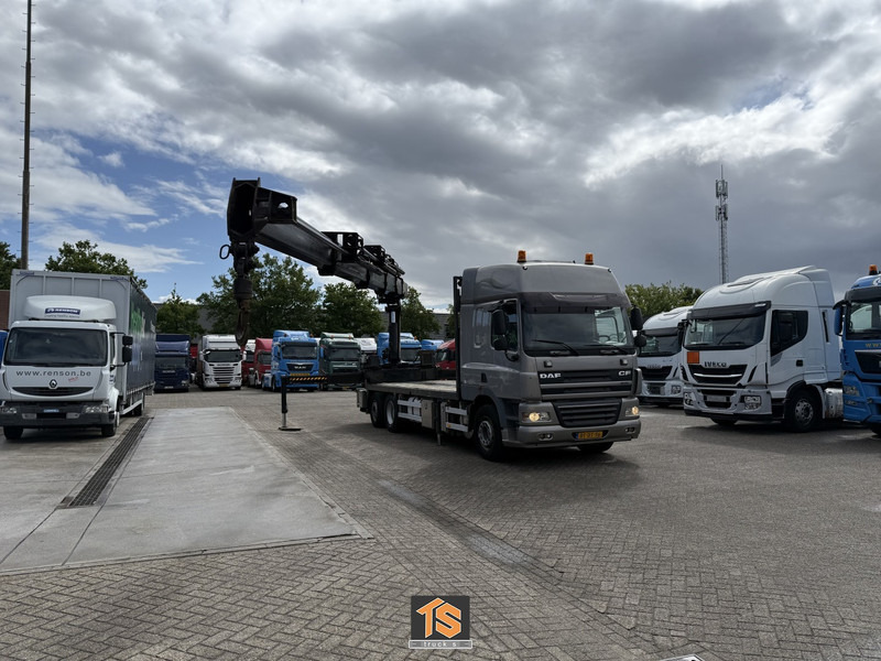 DAF FAN CF85 .460 - AUTOMATIC - EURO 5 - KRAN/CRANE HIAB 377 - Camião de caixa aberta/ Plataforma, Caminhão grua: foto 2 DAF FAN CF85 .460 - AUTOMATIC - EURO 5 - KRAN/CRANE HIAB 377 - Camião de caixa aberta/ Plataforma, Caminhão grua: foto 2