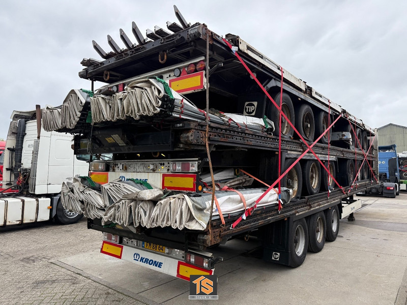 Krone KRONE SD BPW - STACK 5X - GARDINEN/CURTAIN - TOP! - Semi-reboque de lona: foto 2 Krone KRONE SD BPW - STACK 5X - GARDINEN/CURTAIN - TOP! - Semi-reboque de lona: foto 2