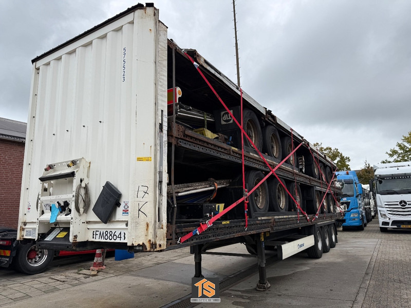 Krone KRONE SD BPW - STACK 5X - GARDINEN/CURTAIN - TOP! - Semi-reboque de lona: foto 1 Krone KRONE SD BPW - STACK 5X - GARDINEN/CURTAIN - TOP! - Semi-reboque de lona: foto 1