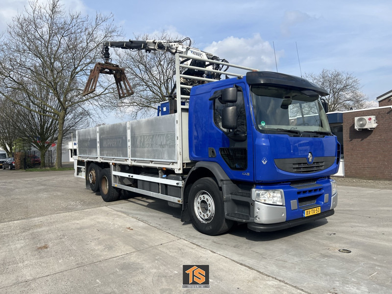 Renault PREMIUM LANDER 430.26 6X2 EL 2M ROLLKRAN - Kennis R16/7 - NL TOP TRUCK - Camião de caixa aberta/ Plataforma, Caminhão grua: foto 2 Renault PREMIUM LANDER 430.26 6X2 EL 2M ROLLKRAN - Kennis R16/7 - NL TOP TRUCK - Camião de caixa aberta/ Plataforma, Caminhão grua: foto 2