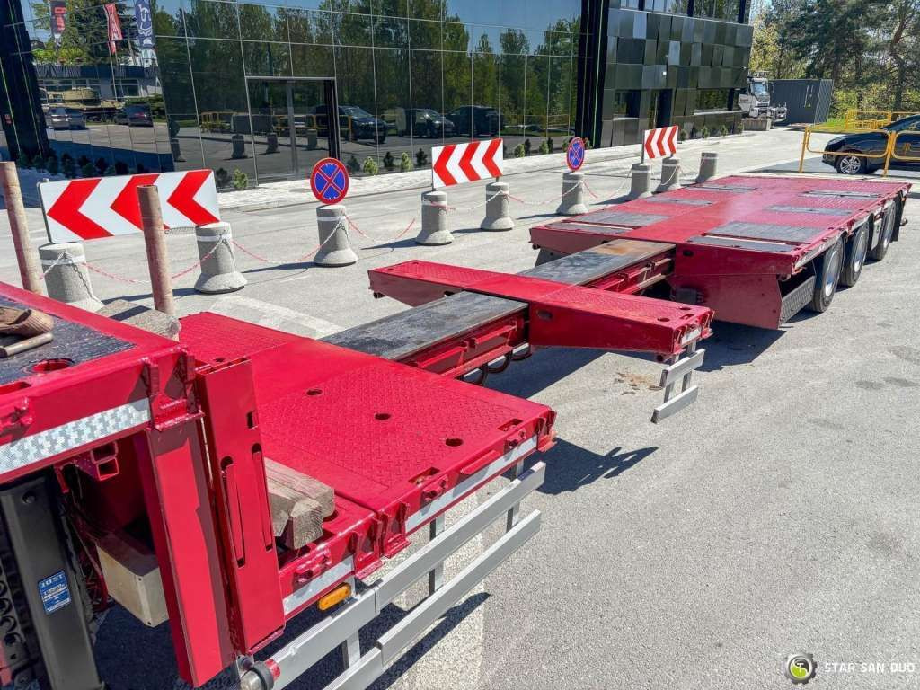HRD Semitrailer Low Loader NRD NTS 3 Axle Tieflader - Semireboque baixa: foto 3 HRD Semitrailer Low Loader NRD NTS 3 Axle Tieflader - Semireboque baixa: foto 3
