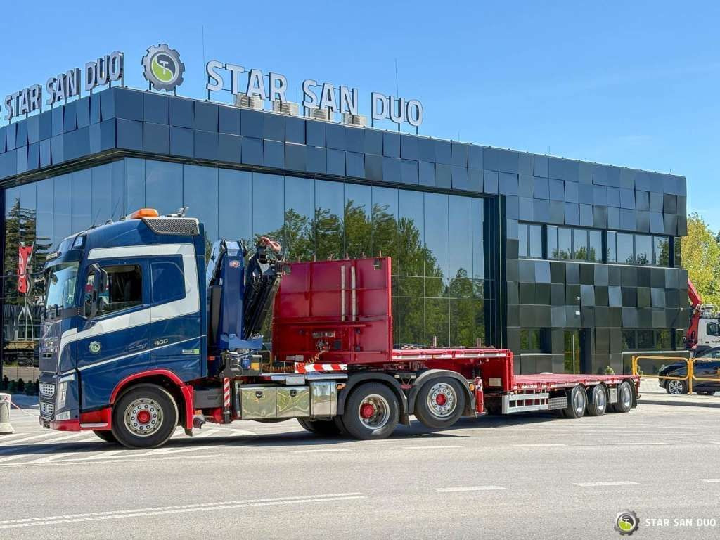 HRD Semitrailer Low Loader NRD NTS 3 Axle Tieflader - Semireboque baixa: foto 4 HRD Semitrailer Low Loader NRD NTS 3 Axle Tieflader - Semireboque baixa: foto 4