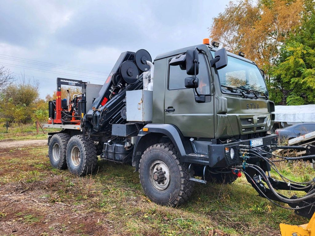 MAN 6x6 Star 266 6x6 HIAB X HIPRO 192 E-6 - Caminhão grua: foto 3 MAN 6x6 Star 266 6x6 HIAB X HIPRO 192 E-6 - Caminhão grua: foto 3