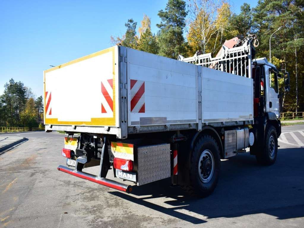 Caminhão grua, Camião de caixa aberta/ Plataforma MAN  TGM 18.340 4x4 PALFINGER PK 18002 CRANE WINCH MAN  TGM 18.340 4x4 PALFINGER PK 18002 CRANE WINCH: foto 7