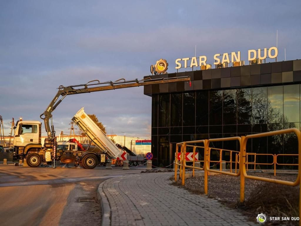 Caminhão basculante MAN  TGS 18.360 4x4 HIAB 144 E-4 Crane Kipper: foto 11