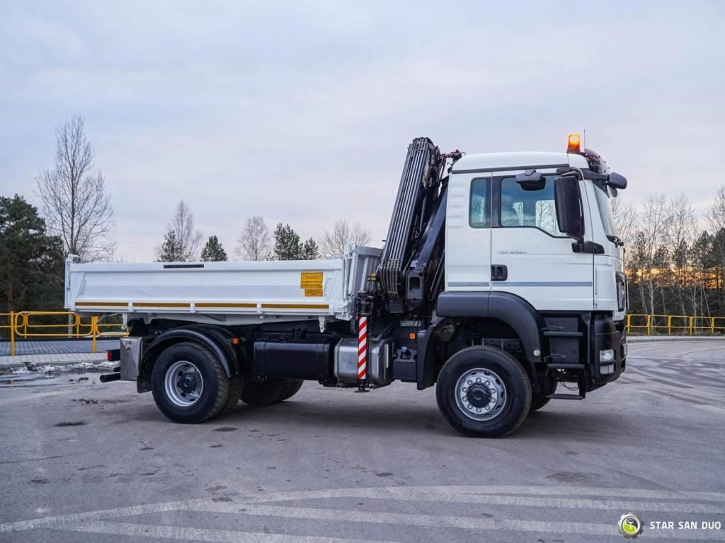 Caminhão basculante MAN  TGS 18.360 4x4 HIAB 144 E-4 Crane Kipper: foto 8