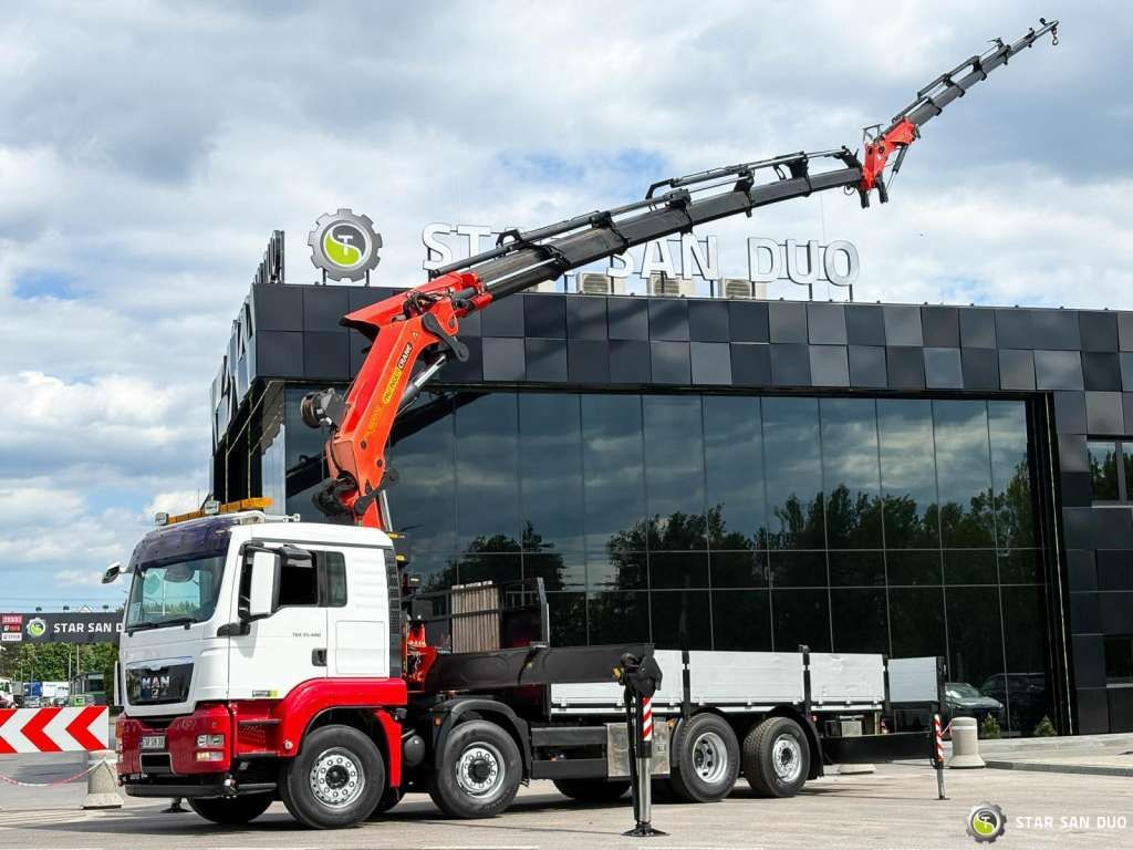 MAN TGS 35.480 8x4 PALFINGER PK 60002 Fly Jib Winch - Caminhão grua: foto 1 MAN TGS 35.480 8x4 PALFINGER PK 60002 Fly Jib Winch - Caminhão grua: foto 1