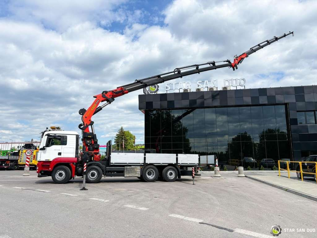 MAN TGS 35.480 8x4 PALFINGER PK 60002 Fly Jib Winch - Caminhão grua: foto 2 MAN TGS 35.480 8x4 PALFINGER PK 60002 Fly Jib Winch - Caminhão grua: foto 2