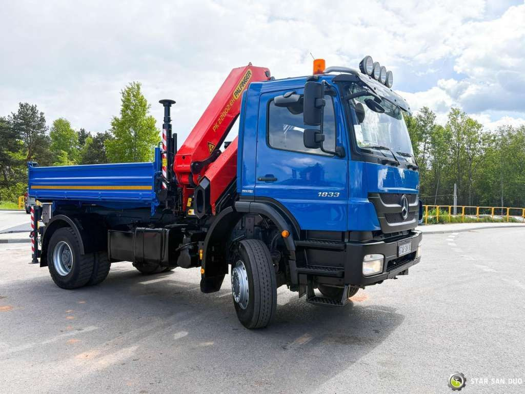 Locação de  Mercedes-Benz  AXOR 1833 4x4 Palfinger PK 22002 EH Crane Winch Mercedes-Benz  AXOR 1833 4x4 Palfinger PK 22002 EH Crane Winch: foto 6