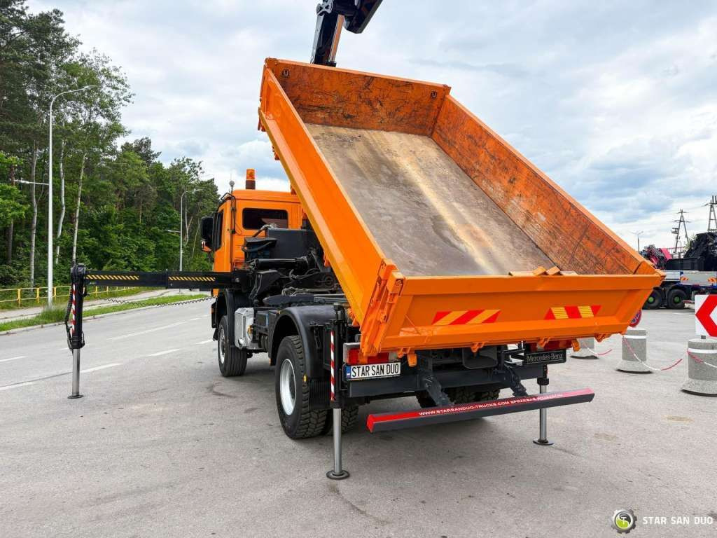 Locação de  Mercedes-Benz  Actros 1841 AK 4x4 Hiab 288E-7 Crane Kipper Mercedes-Benz  Actros 1841 AK 4x4 Hiab 288E-7 Crane Kipper: foto 7