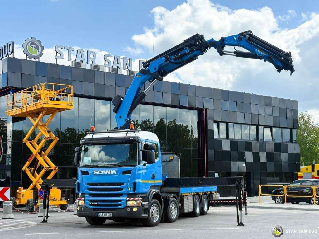 Scania R440 8x4 Palfinger PK50002 FLY JIB Crane Winch - Caminhão grua: foto 4 Scania R440 8x4 Palfinger PK50002 FLY JIB Crane Winch - Caminhão grua: foto 4