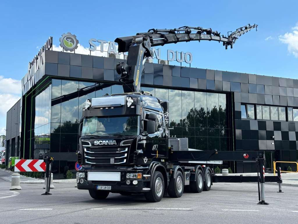 Scania R560 8x2 PALFINGER PK 92002 SH Fly Jib Winch 5t - Caminhão grua: foto 4 Scania R560 8x2 PALFINGER PK 92002 SH Fly Jib Winch 5t - Caminhão grua: foto 4
