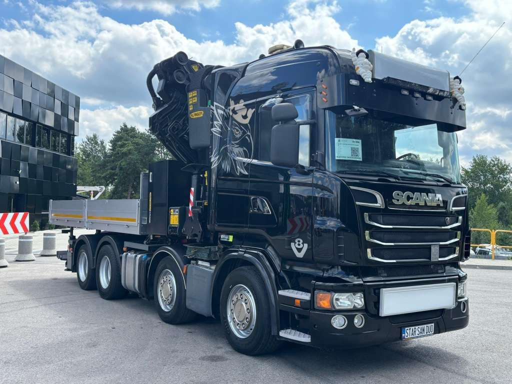 Scania R560 8x2 PALFINGER PK 92002 SH Fly Jib Winch 5t - Caminhão grua: foto 3 Scania R560 8x2 PALFINGER PK 92002 SH Fly Jib Winch 5t - Caminhão grua: foto 3