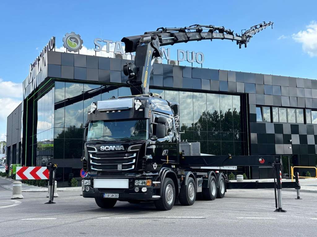 Scania R560 8x2 PALFINGER PK 92002 SH Fly Jib Winch 5t - Caminhão grua: foto 1 Scania R560 8x2 PALFINGER PK 92002 SH Fly Jib Winch 5t - Caminhão grua: foto 1