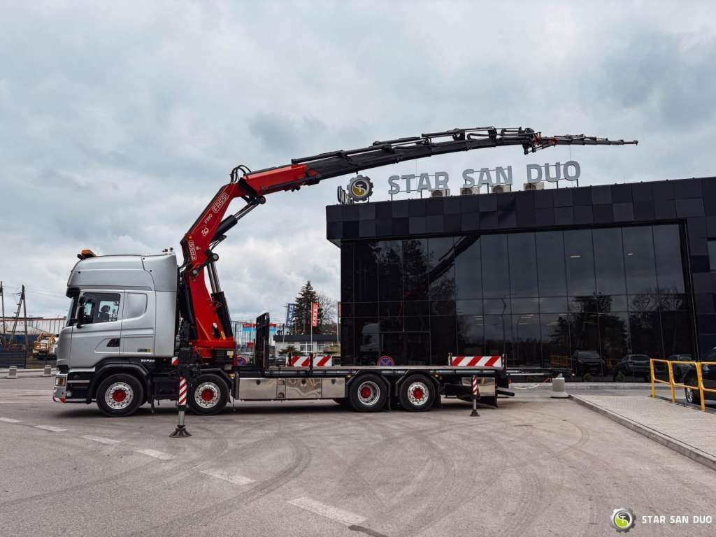 Scania R730 8x2 Fassi F990 Fly Jib 30m Crane Euro 6 - Caminhão grua: foto 5 Scania R730 8x2 Fassi F990 Fly Jib 30m Crane Euro 6 - Caminhão grua: foto 5