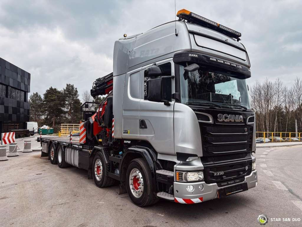 Scania R730 8x2 Fassi F990 Fly Jib 30m Crane Euro 6 - Caminhão grua: foto 3 Scania R730 8x2 Fassi F990 Fly Jib 30m Crane Euro 6 - Caminhão grua: foto 3