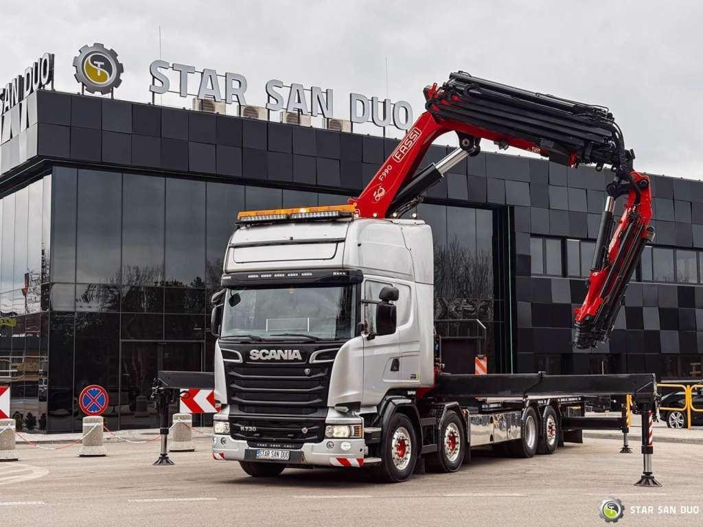 Scania R730 8x2 Fassi F990 Fly Jib 30m Crane Euro 6 - Caminhão grua: foto 2 Scania R730 8x2 Fassi F990 Fly Jib 30m Crane Euro 6 - Caminhão grua: foto 2