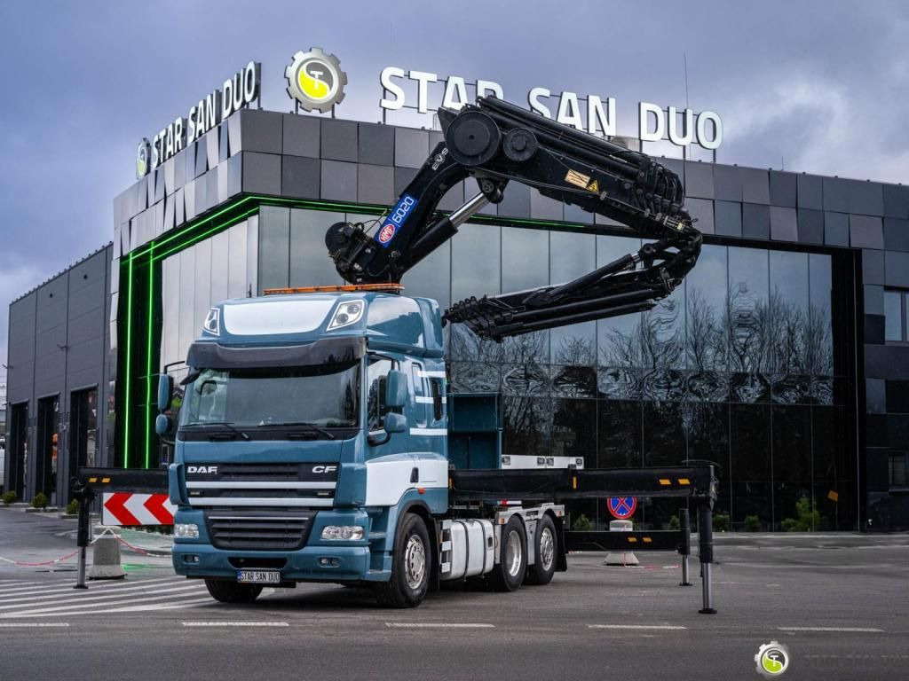 DAF CF 460 6x2 HMF 6020 HDS Crane Fly Jib 5th DAF CF 460 6x2 HMF 6020 HDS Crane Fly Jib 5th - Tractor: foto 3 DAF CF 460 6x2 HMF 6020 HDS Crane Fly Jib 5th DAF CF 460 6x2 HMF 6020 HDS Crane Fly Jib 5th - Tractor: foto 3