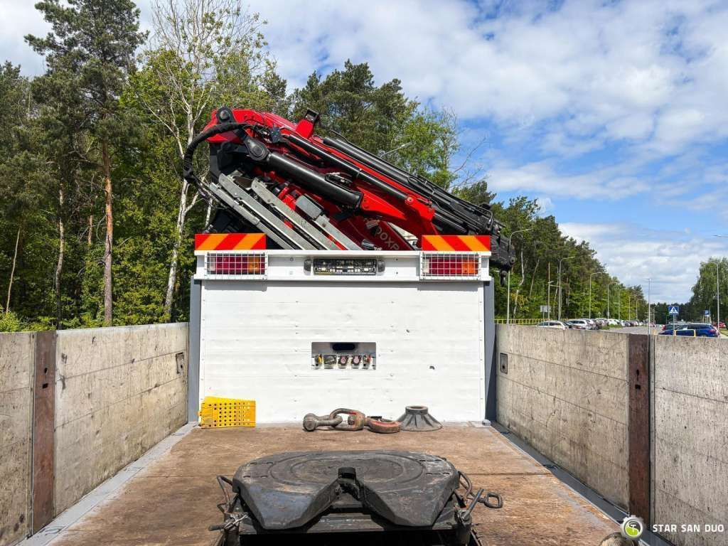 Tractor DAF  XF 105.510 8x4 FASSI F800 XP Crane Fifth wheel: foto 19