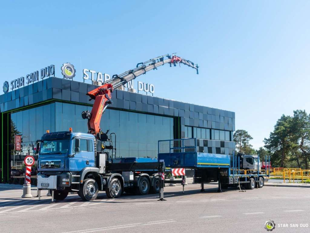 MAN TGA 35.440 8X6H PALFINGER 60002 Semi-trailer - Tractor: foto 3 MAN TGA 35.440 8X6H PALFINGER 60002 Semi-trailer - Tractor: foto 3