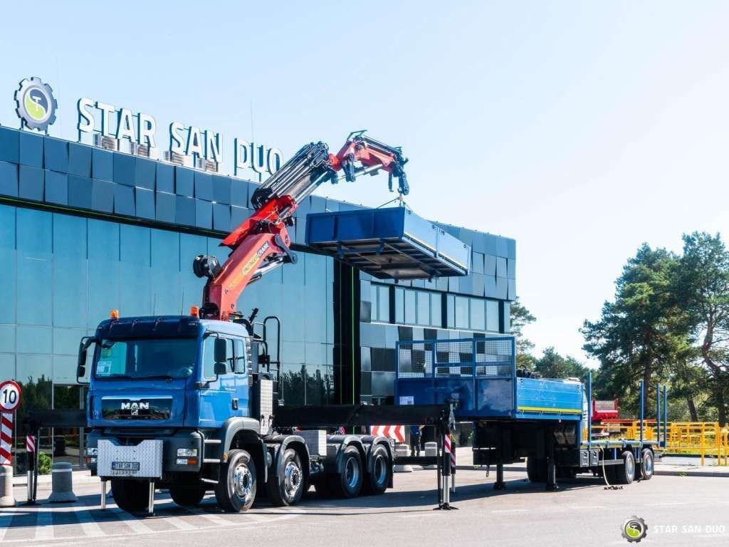 MAN TGA 35.440 8X6H PALFINGER 60002 Semi-trailer - Tractor: foto 1 MAN TGA 35.440 8X6H PALFINGER 60002 Semi-trailer - Tractor: foto 1