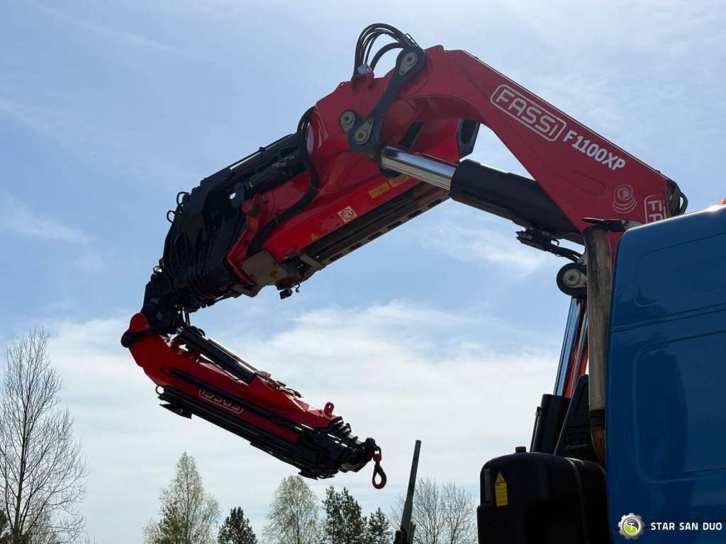 Tractor Volvo  FH 480 8x2 FASSI F1100AXP Crane: foto 8
