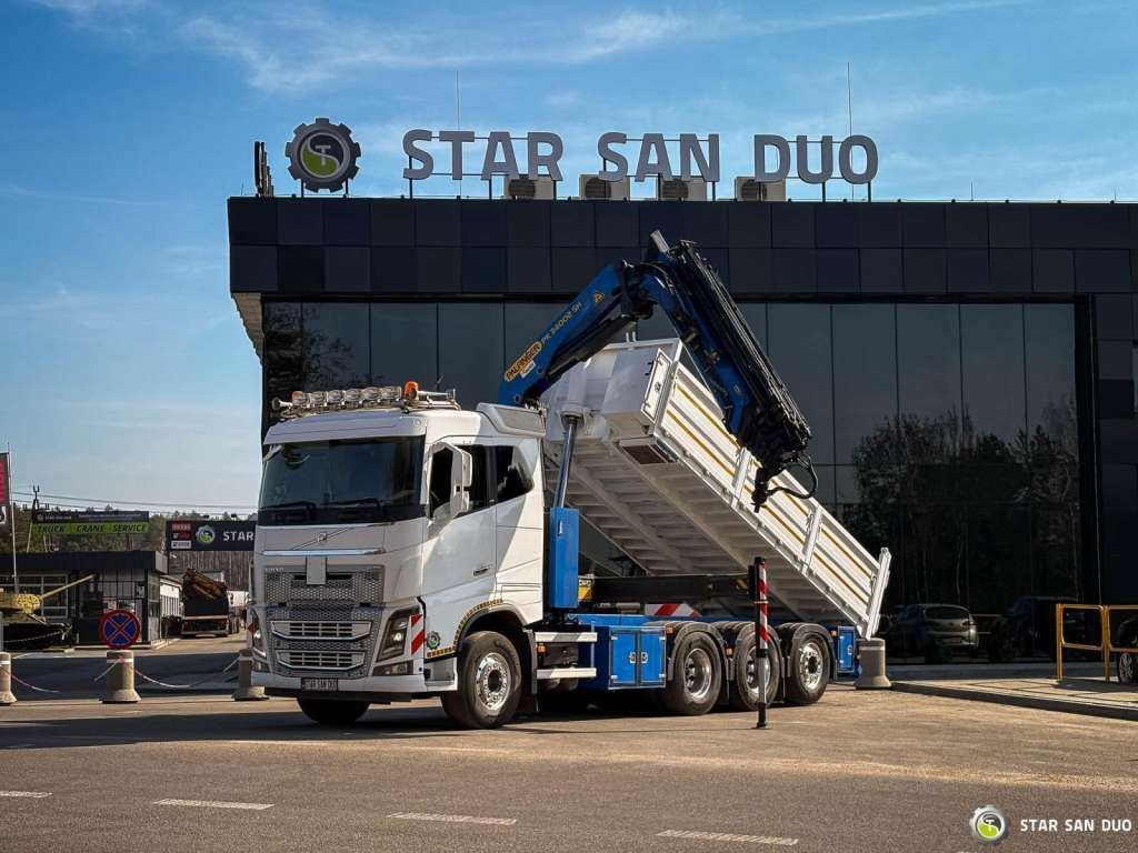 Volvo FH 16.550 8x4 Palfinger PK 34002-SH Crane Kippe - Caminhão grua: foto 4 Volvo FH 16.550 8x4 Palfinger PK 34002-SH Crane Kippe - Caminhão grua: foto 4