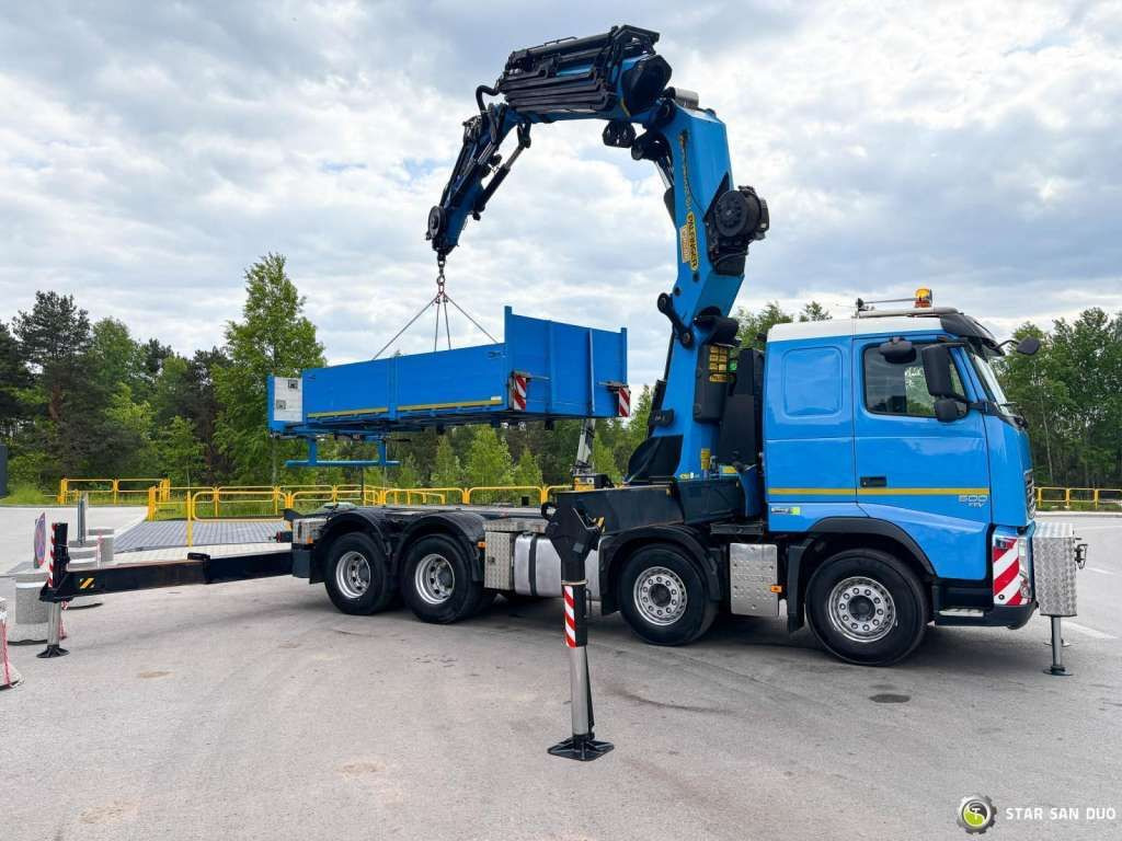 Volvo FH 500 8x4 Palfinger PK 92002 SH Fly Jib Winch - Caminhão grua: foto 3 Volvo FH 500 8x4 Palfinger PK 92002 SH Fly Jib Winch - Caminhão grua: foto 3
