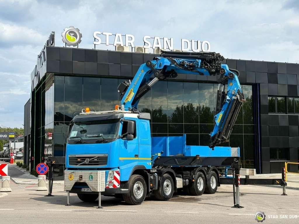 Volvo FH 500 8x4 Palfinger PK 92002 SH Fly Jib Winch - Caminhão grua: foto 2 Volvo FH 500 8x4 Palfinger PK 92002 SH Fly Jib Winch - Caminhão grua: foto 2