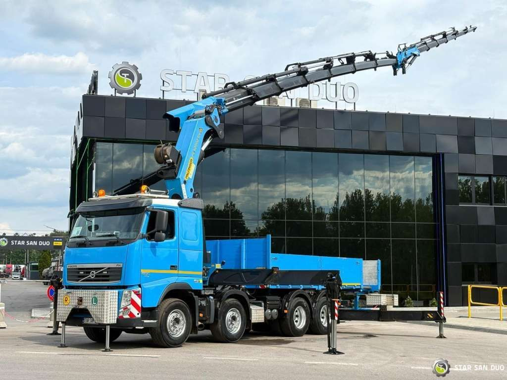 Volvo FH 500 8x4 Palfinger PK 92002 SH Fly Jib Winch - Caminhão grua: foto 5 Volvo FH 500 8x4 Palfinger PK 92002 SH Fly Jib Winch - Caminhão grua: foto 5