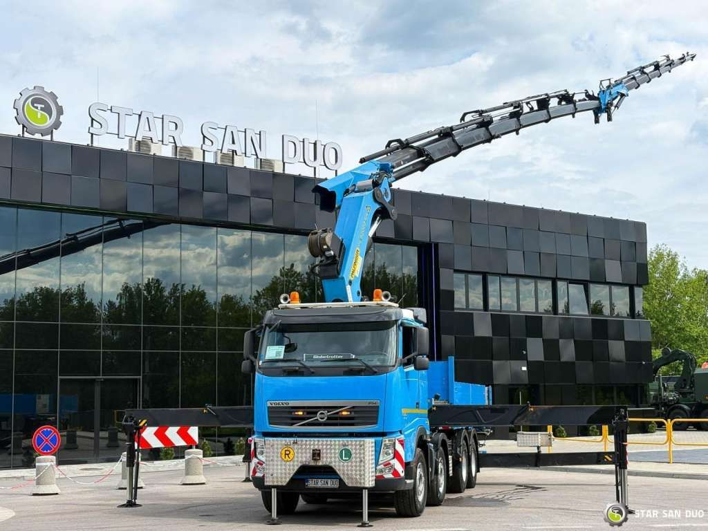 Volvo FH 500 8x4 Palfinger PK 92002 SH Fly Jib Winch - Caminhão grua: foto 1 Volvo FH 500 8x4 Palfinger PK 92002 SH Fly Jib Winch - Caminhão grua: foto 1